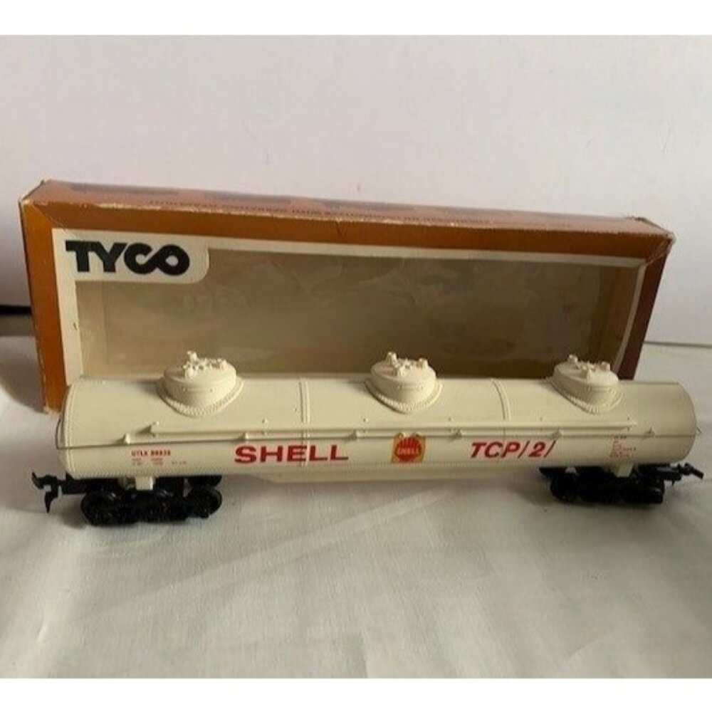 Tyco HO Scale Shell TCP/2/ UTLX 99939 Model Train Fuel Tanker Box